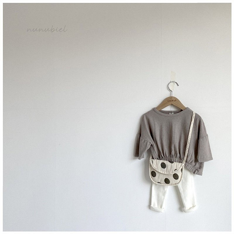 NUNUBIEL - Korean Children Fashion - #Kfashion4kids - Loosefit Shirring Tee with Mom - 7