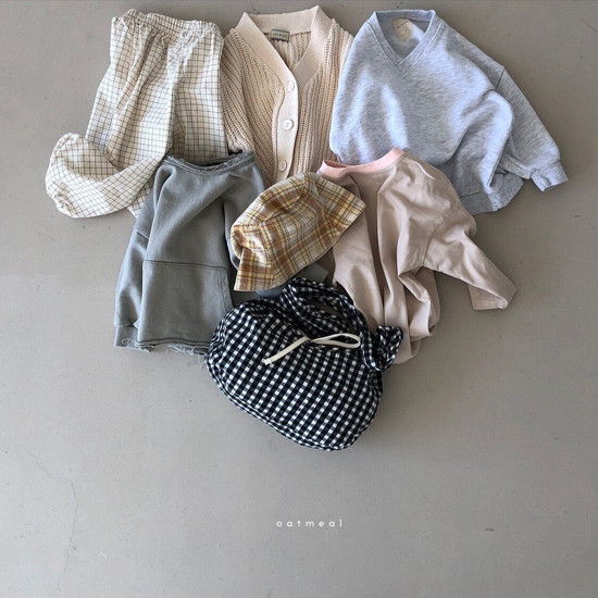 OATMEAL - Korean Children Fashion - #Kfashion4kids - Mono Cotton Cardigan - 9