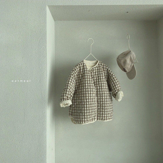 OATMEAL - Korean Children Fashion - #Kfashion4kids - Mild Cotton Jacket - 10