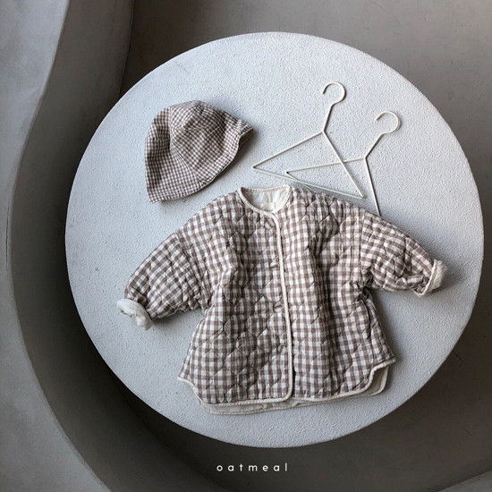OATMEAL - Korean Children Fashion - #Kfashion4kids - Mild Cotton Jacket - 2