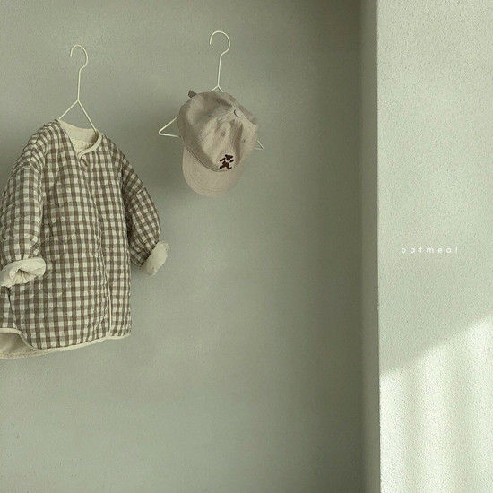 OATMEAL - Korean Children Fashion - #Kfashion4kids - Mild Cotton Jacket - 7