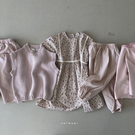 OATMEAL - Korean Children Fashion - #Kfashion4kids - Mellow Cotton Vest - 11