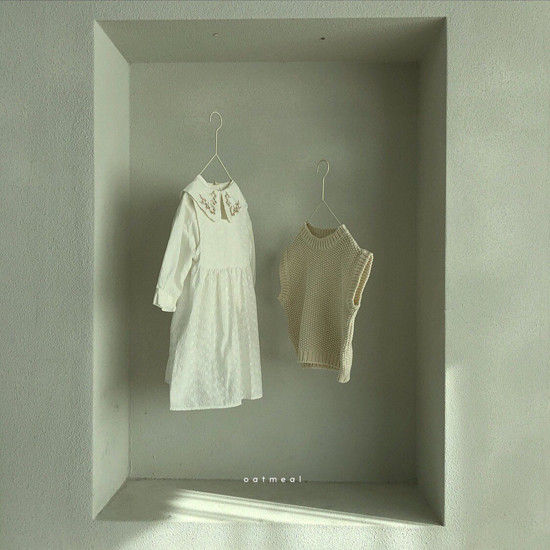 OATMEAL - Korean Children Fashion - #Kfashion4kids - Mellow Cotton Vest - 7