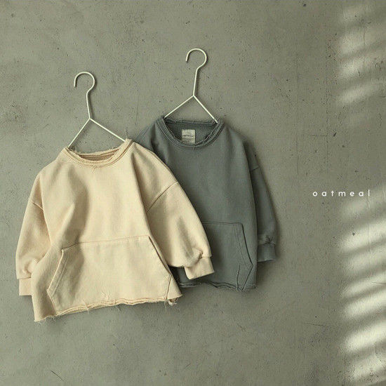 OATMEAL - Korean Children Fashion - #Kfashion4kids - Day Day Sweatshirt - 3
