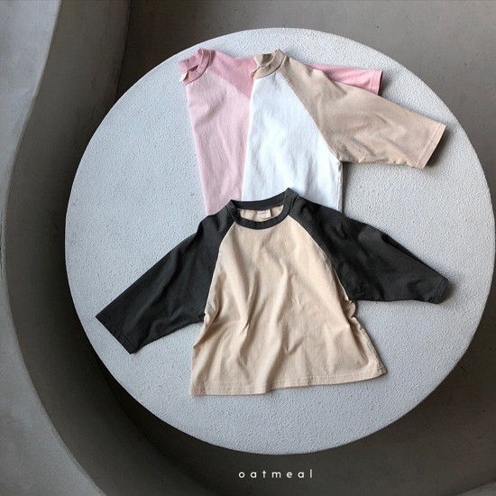 OATMEAL - Korean Children Fashion - #Kfashion4kids - Slow Round Tee - 2
