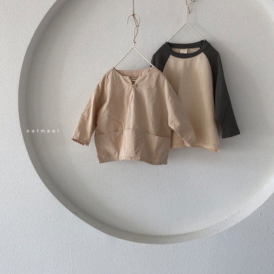 OATMEAL - Korean Children Fashion - #Kfashion4kids - Slow Round Tee - 4