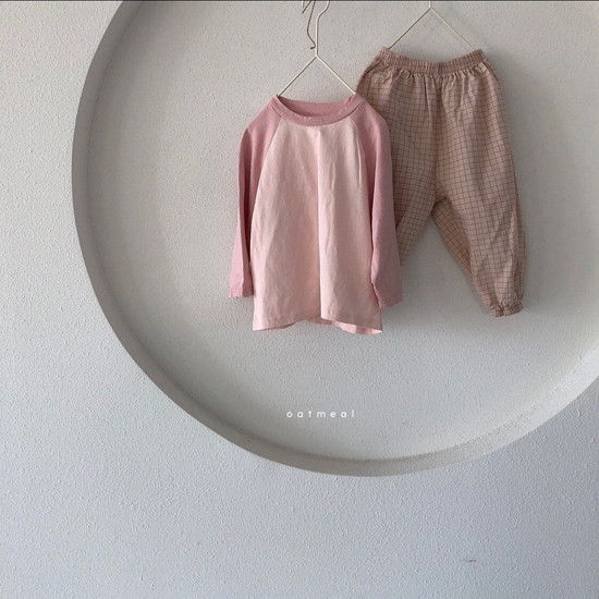 OATMEAL - Korean Children Fashion - #Kfashion4kids - Slow Round Tee - 5