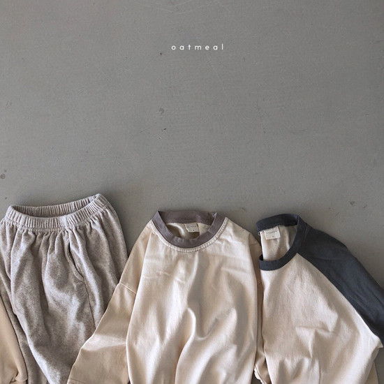 OATMEAL - Korean Children Fashion - #Kfashion4kids - Daily Round Tee - 7