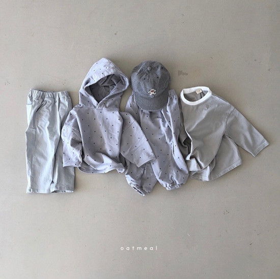 OATMEAL - Korean Children Fashion - #Kfashion4kids - Daily Round Tee - 8
