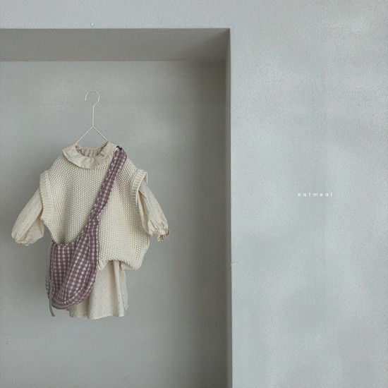 OATMEAL - Korean Children Fashion - #Kfashion4kids - Amy Dot One-piece - 6