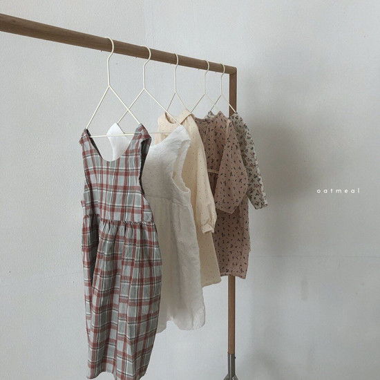 OATMEAL - Korean Children Fashion - #Kfashion4kids - Loui Layered One-piece - 3