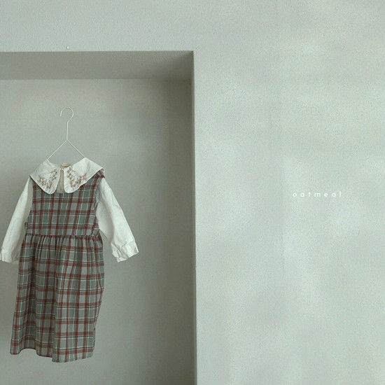 OATMEAL - Korean Children Fashion - #Kfashion4kids - Loui Layered One-piece - 4