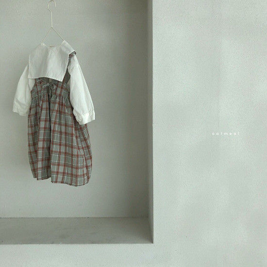 OATMEAL - Korean Children Fashion - #Kfashion4kids - Loui Layered One-piece - 5