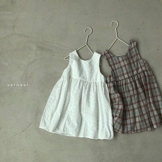 OATMEAL - Korean Children Fashion - #Kfashion4kids - Loui Layered One-piece - 6