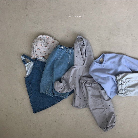 OATMEAL - Korean Children Fashion - #Kfashion4kids - Windy Suspender One-piece - 10