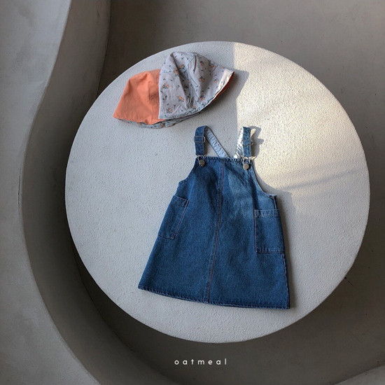 OATMEAL - Korean Children Fashion - #Kfashion4kids - Windy Suspender One-piece - 2