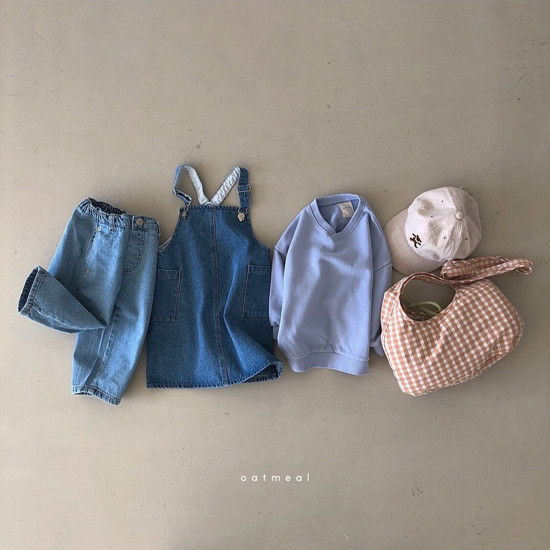 OATMEAL - Korean Children Fashion - #Kfashion4kids - Windy Suspender One-piece - 5