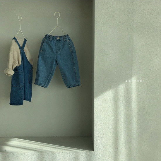 OATMEAL - Korean Children Fashion - #Kfashion4kids - Windy Suspender One-piece - 7