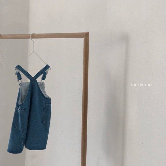 OATMEAL - Korean Children Fashion - #Kfashion4kids - Windy Suspender One-piece - 8