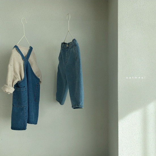 OATMEAL - Korean Children Fashion - #Kfashion4kids - Windy Suspender One-piece - 9
