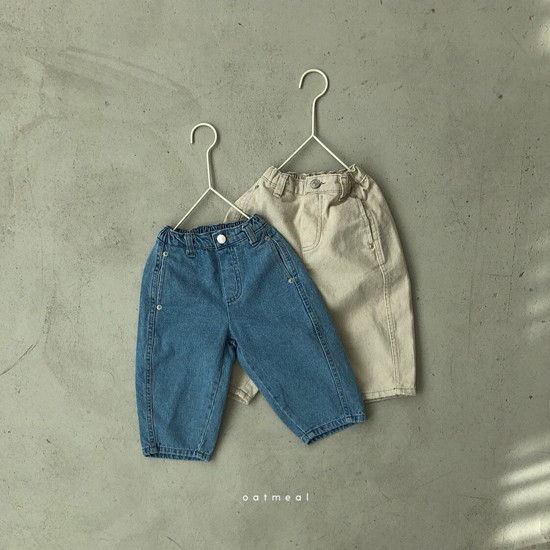 OATMEAL - Korean Children Fashion - #Kfashion4kids - Story Denim Pants - 4