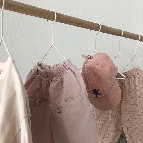 OATMEAL - Korean Children Fashion - #Kfashion4kids - Blow Pocket Pants - 8