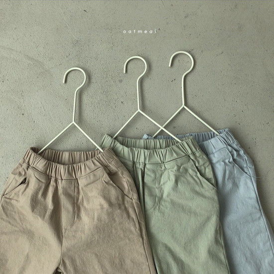 OATMEAL - Korean Children Fashion - #Kfashion4kids - Modern Stripe Pants