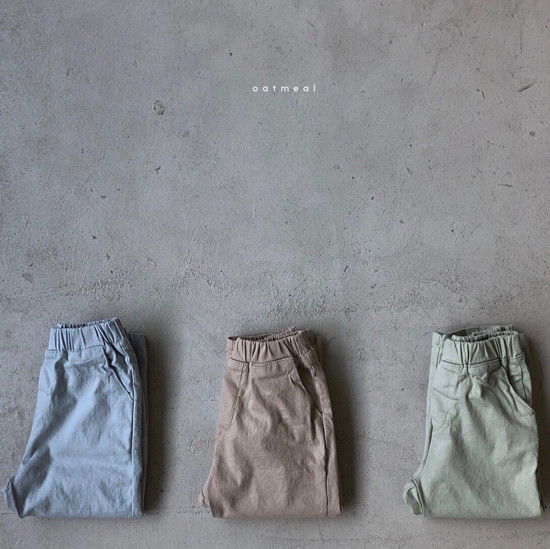 OATMEAL - Korean Children Fashion - #Kfashion4kids - Modern Stripe Pants - 3