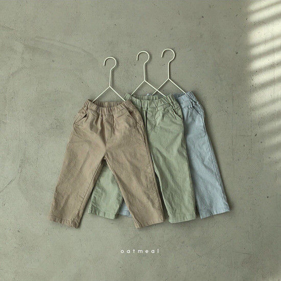 OATMEAL - Korean Children Fashion - #Kfashion4kids - Modern Stripe Pants - 4