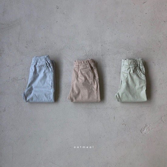 OATMEAL - Korean Children Fashion - #Kfashion4kids - Modern Stripe Pants - 9