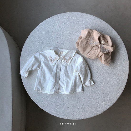 OATMEAL - Korean Children Fashion - #Kfashion4kids - Sailor Paul Blouse - 2