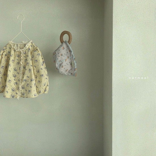 OATMEAL - Korean Children Fashion - #Kfashion4kids - Fine Flower Blouse - 4