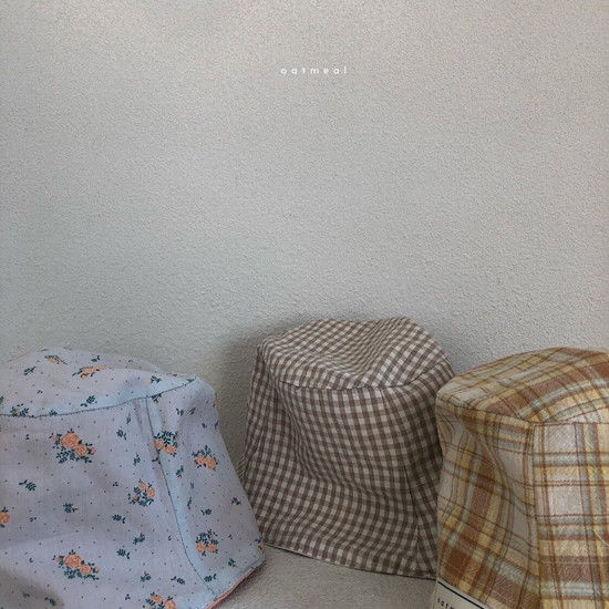 OATMEAL - Korean Children Fashion - #Kfashion4kids - Pints Reversible Bucket Hat - 5
