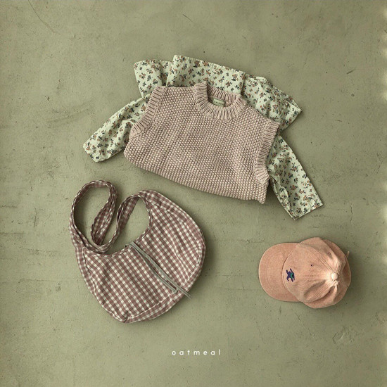 OATMEAL - Korean Children Fashion - #Kfashion4kids - Square Cross Bag - 11