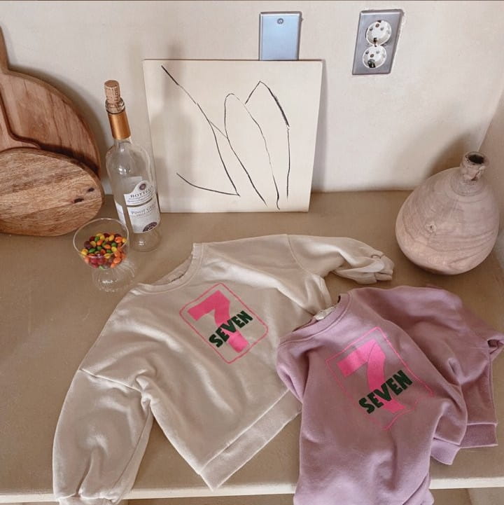 OJODEPAPA - Korean Children Fashion - #Kfashion4kids - 7-up Sweatshirt