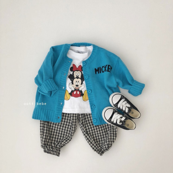 OOTT BEBE - Korean Children Fashion - #Kfashion4kids - Mode Check Pants - 8