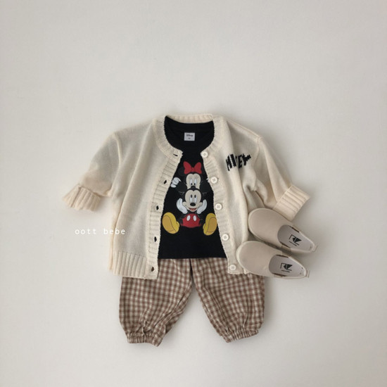 OOTT BEBE - Korean Children Fashion - #Kfashion4kids - Mode Check Pants - 9