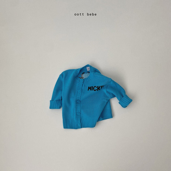 OOTT BEBE - Korean Children Fashion - #Kfashion4kids - Hello Mickey Knit Cardigan with Mom - 10