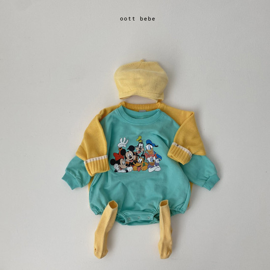 OOTT BEBE - Korean Children Fashion - #Kfashion4kids - Disney Friends Bodysuit - 4