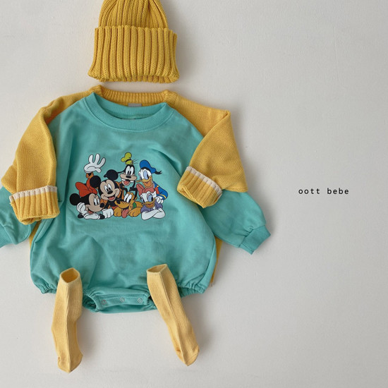 OOTT BEBE - Korean Children Fashion - #Kfashion4kids - Disney Friends Bodysuit - 7
