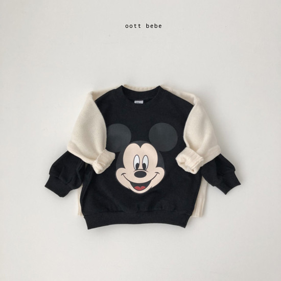 OOTT BEBE - Korean Children Fashion - #Kfashion4kids - Disney Sweatshirt - 10