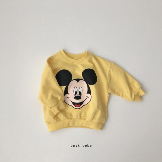 OOTT BEBE - Korean Children Fashion - #Kfashion4kids - Disney Sweatshirt - 4