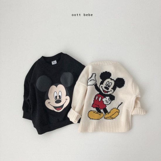 OOTT BEBE - Korean Children Fashion - #Kfashion4kids - Disney Sweatshirt - 9