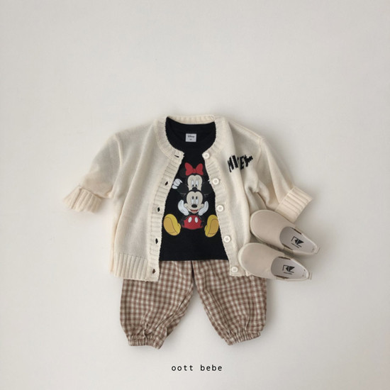 OOTT BEBE - Korean Children Fashion - #Kfashion4kids - Mickey Minnie Short Tee - 8