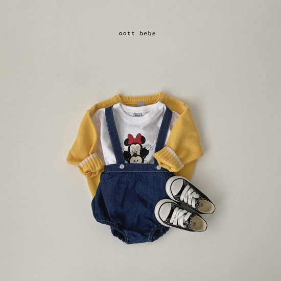 OOTT BEBE - Korean Children Fashion - #Kfashion4kids - Mickey Minnie Short Tee - 9