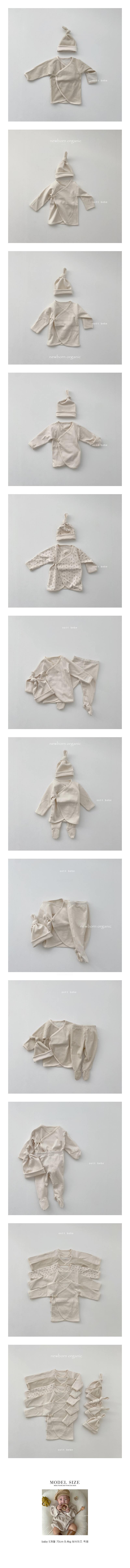 OOTT BEBE - Korean Children Fashion - #Kfashion4kids - Bennet Open Top with Bonnet
