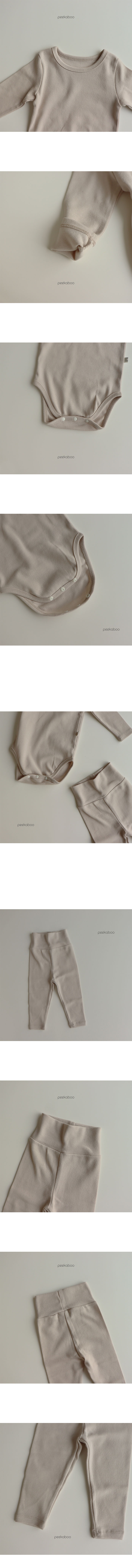 PEEKABOO - Korean Children Fashion - #Kfashion4kids - Spring Romper with Leggings - 3