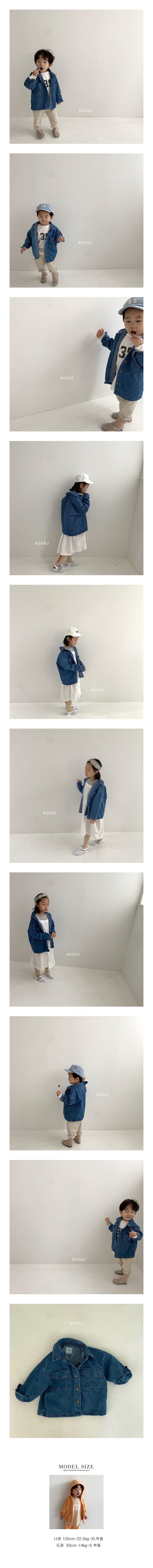 RODA J - Korean Children Fashion - #Kfashion4kids - Burby Denim Shirt