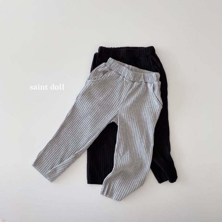 SAINT DOLL - Korean Children Fashion - #Kfashion4kids - Rib Pants