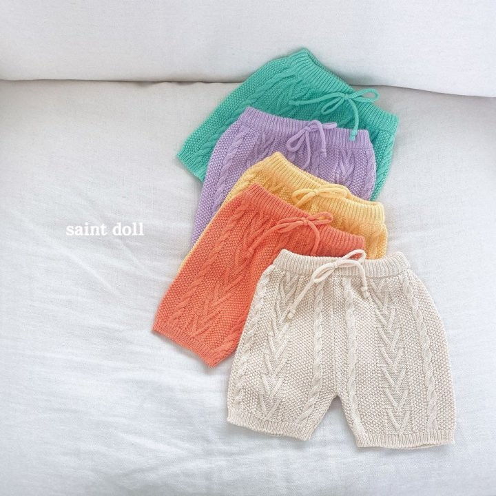 SAINT DOLL - Korean Children Fashion - #Kfashion4kids - Twist Half Pants